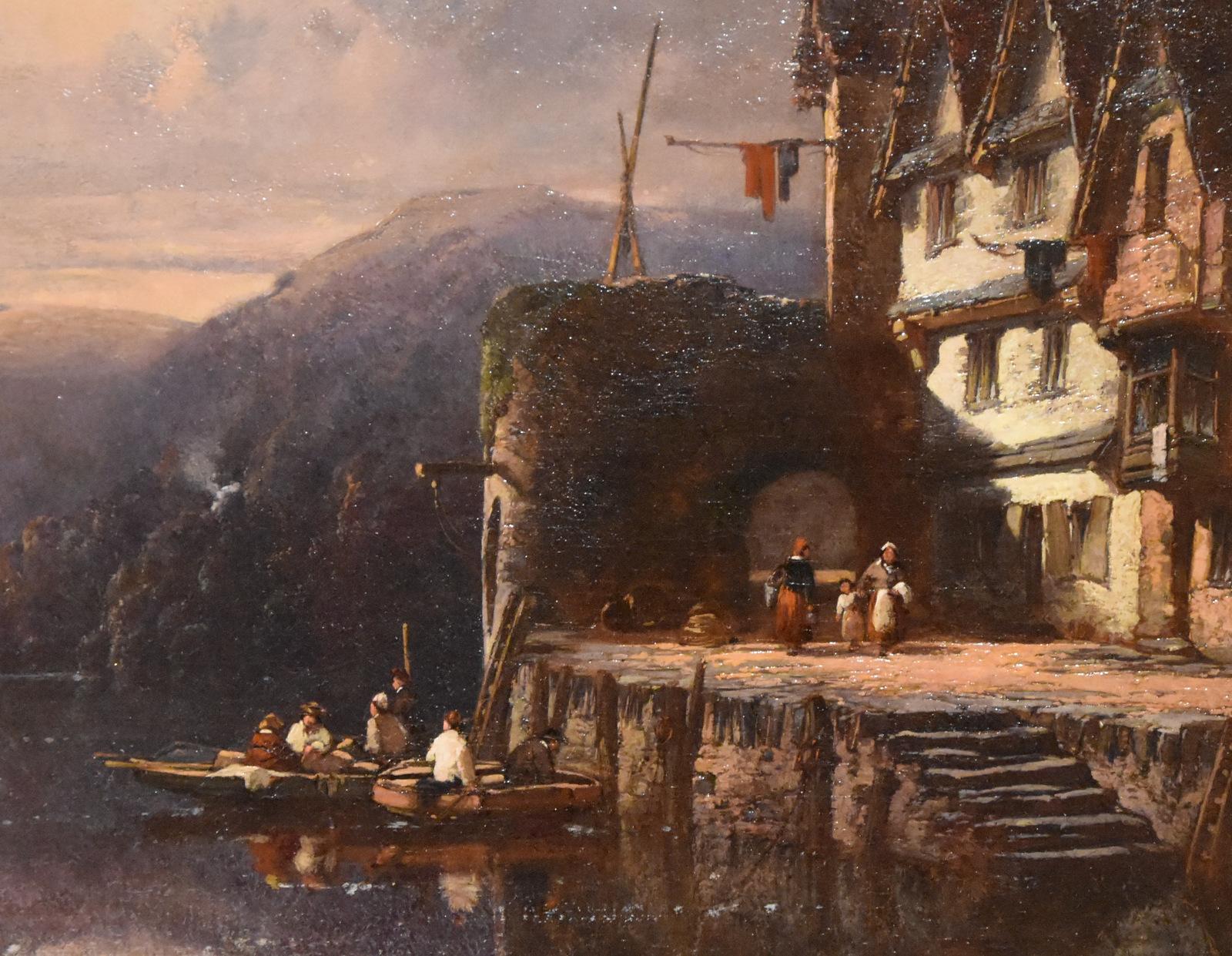 Pittura ad olio di William Pitts 
