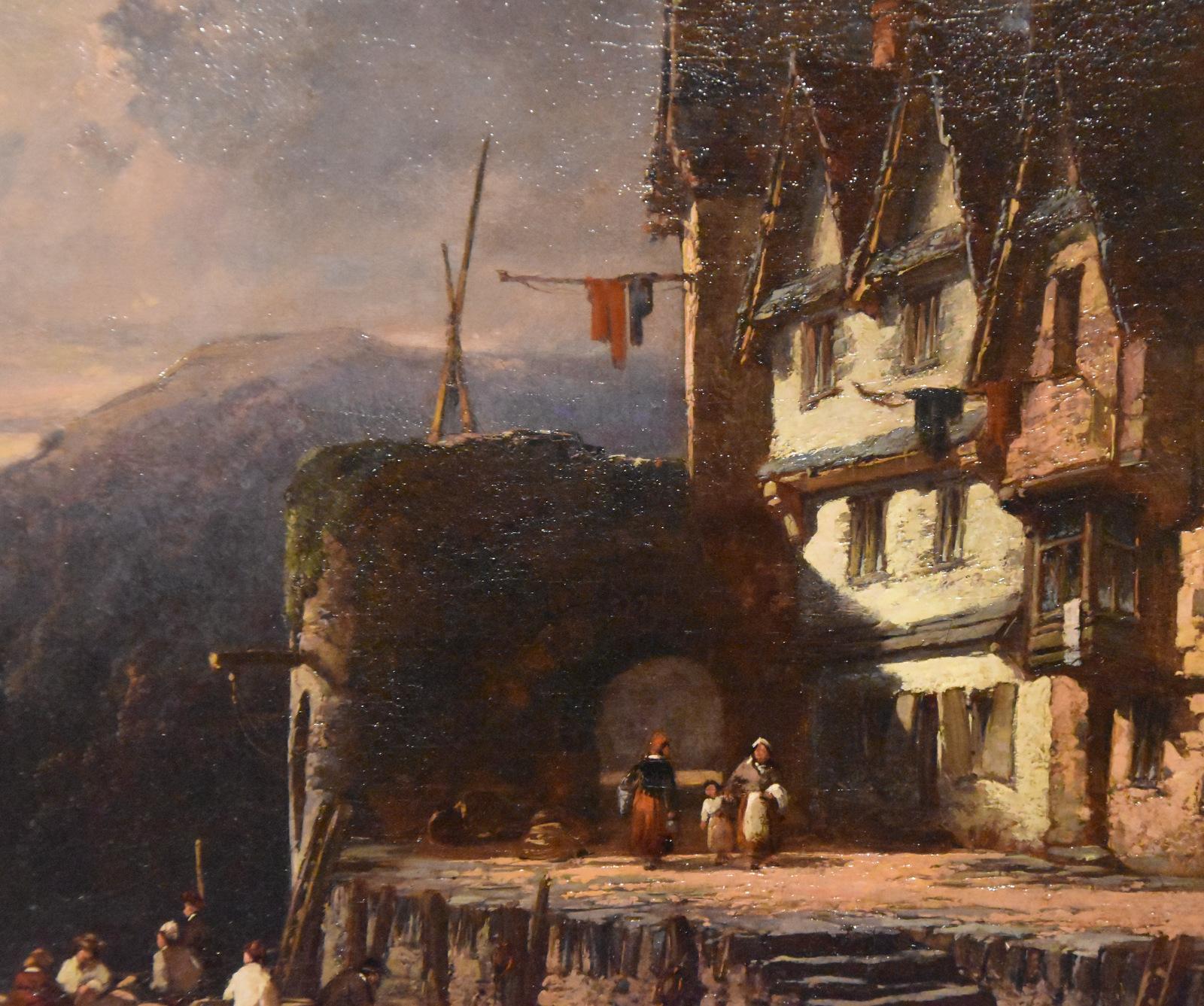 Pittura ad olio di William Pitts 