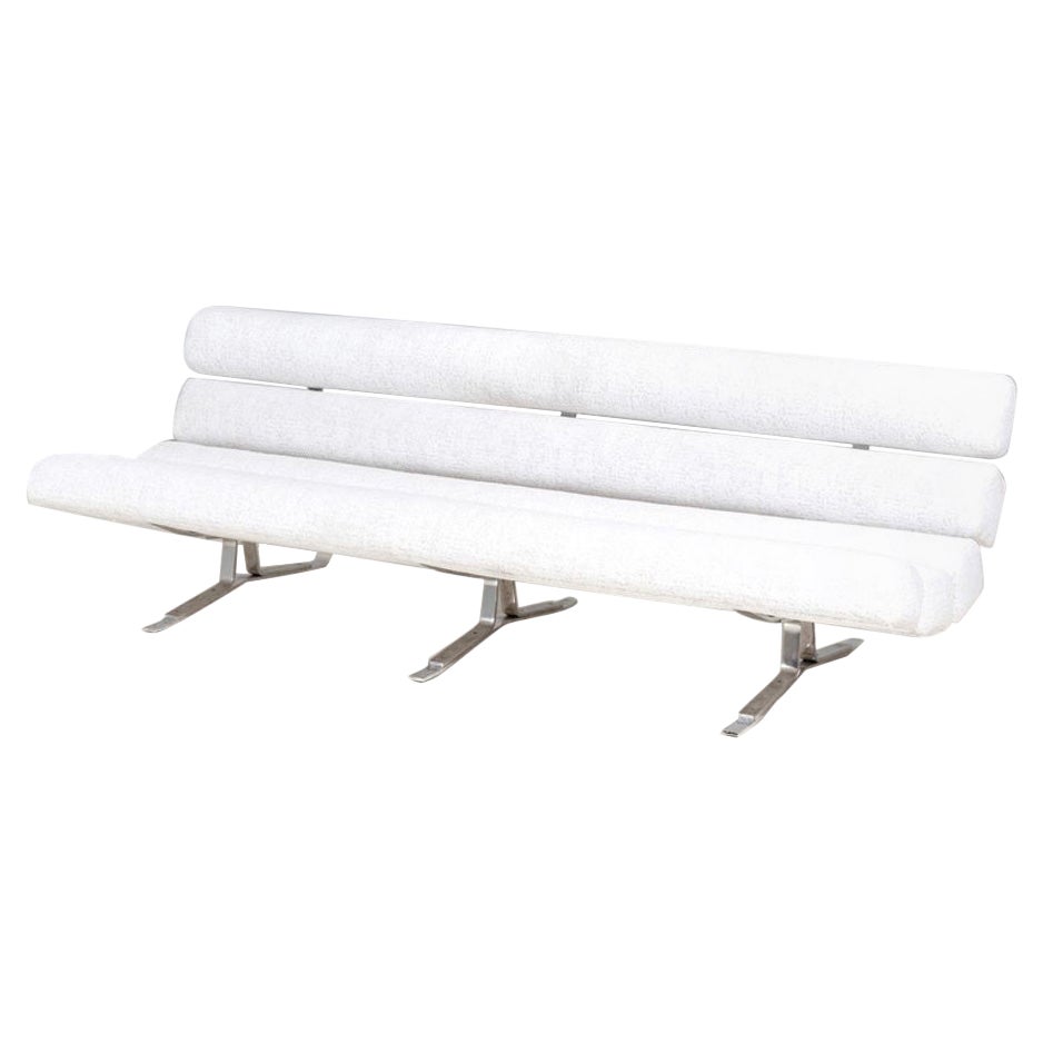 William Plunke White “Kingston” Sofa, 1967 For Sale