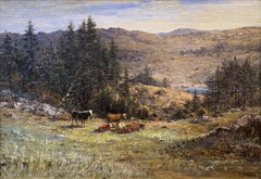 Landscape with Cows, Probably Mount Monadnock NH