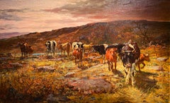 Landscape with Cows, Probably NH