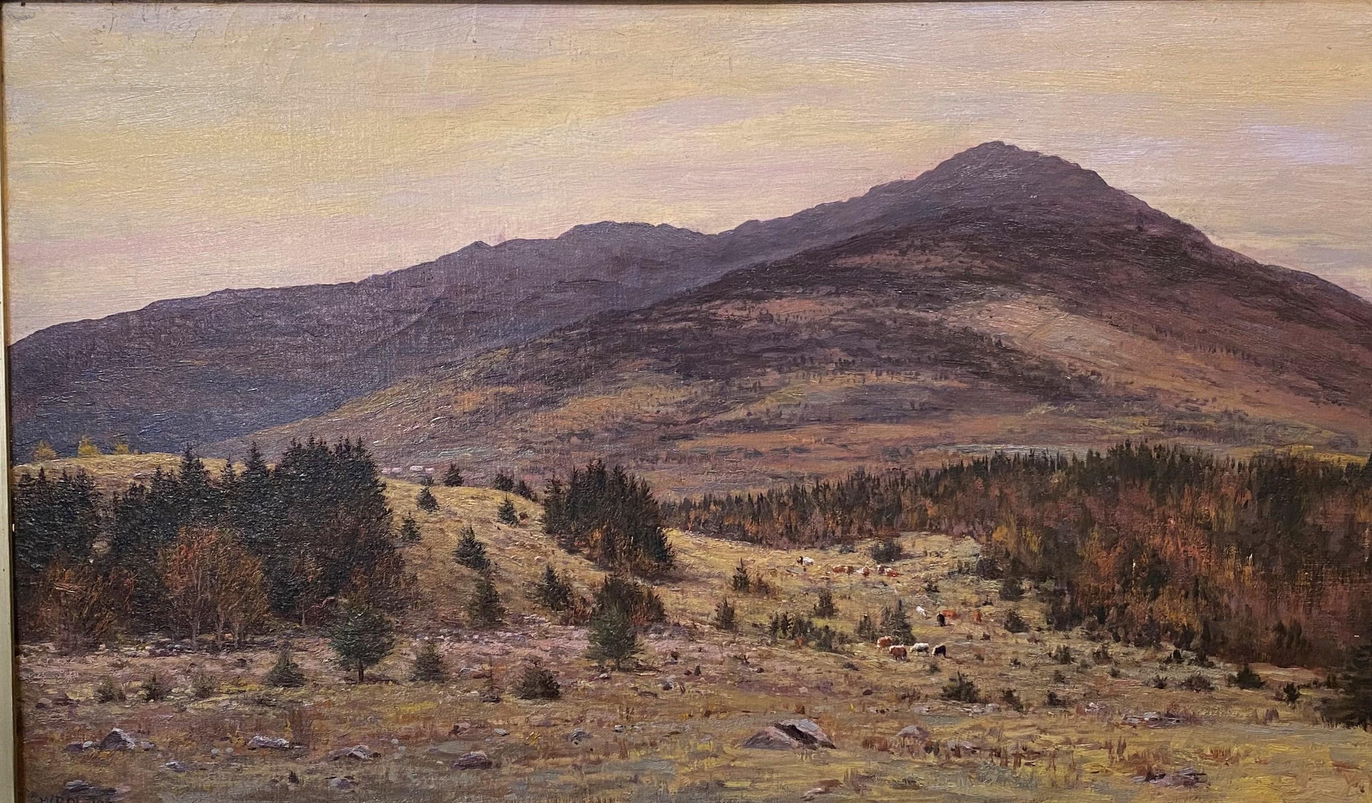 Mount Monadnock with Cows - Painting by William Preston Phelps