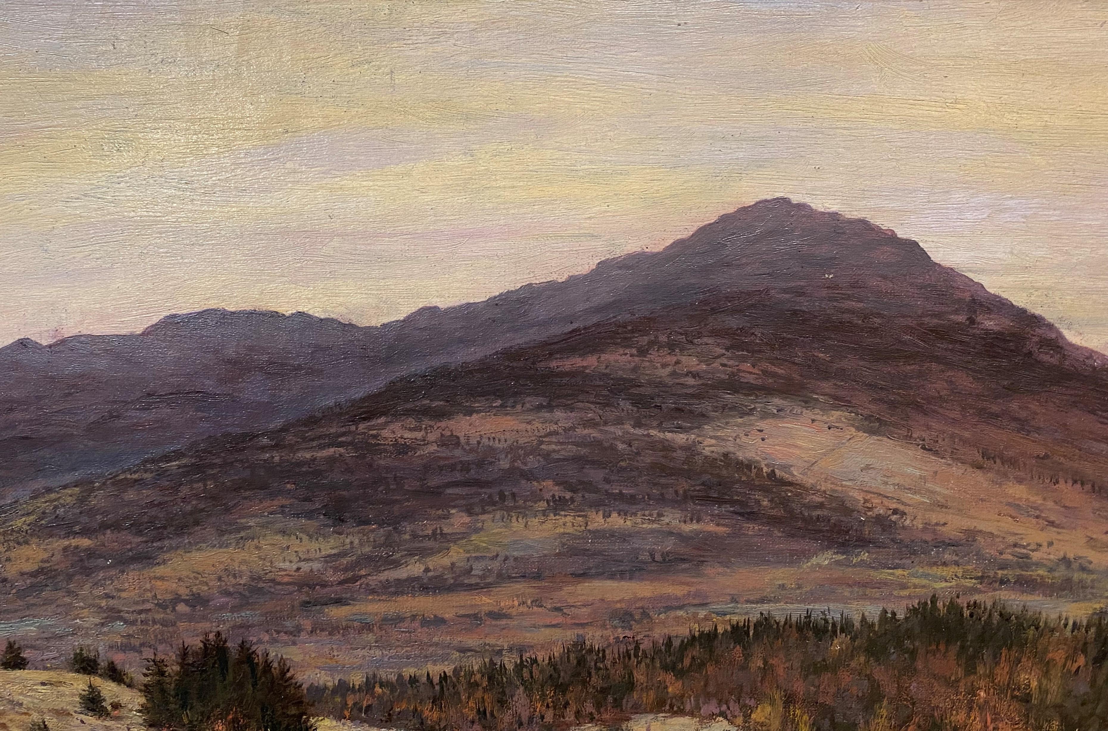 Mount Monadnock with Cows - American Impressionist Art by William Preston Phelps