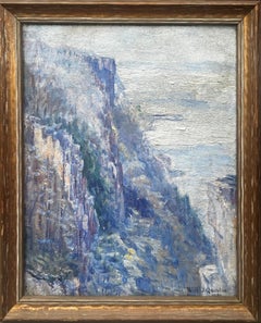 "Torrey Cliff, Palisades, New Jersey" William Quinlan, American Impressionism