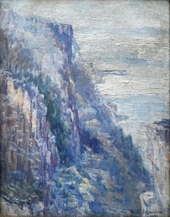 "Torrey Cliff, Palisades, New Jersey" William Quinlan, Impressionismo americano