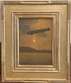 Artista marino de Cape Cod William R. Davis "Zeppelin".