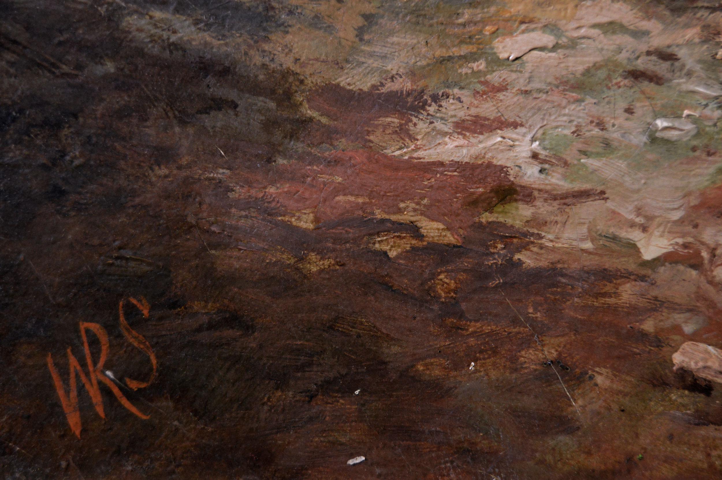 Landschaftsgemälde der Themse, Ölgemälde des 19. Jahrhunderts  im Angebot 1