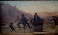 Dipinti di paesaggi della metà del XIX secolo