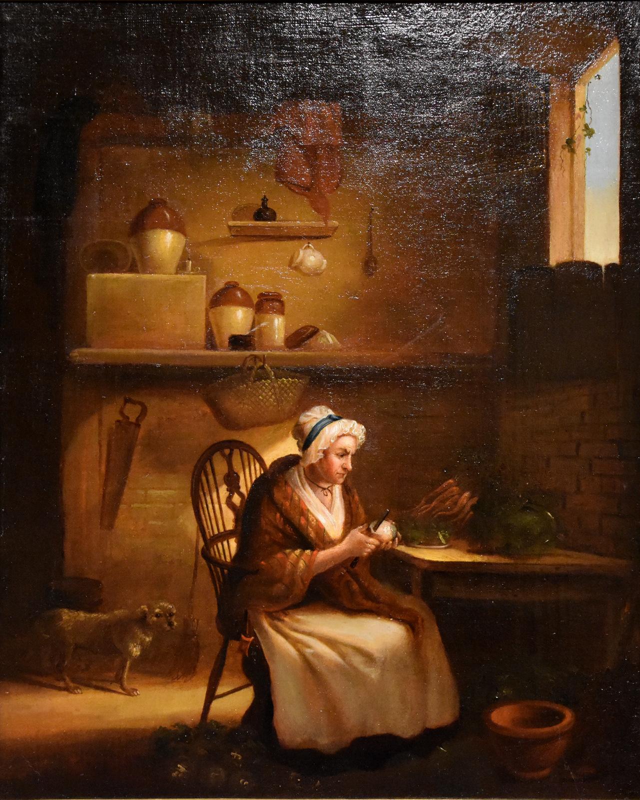 Oil Painting circle of William Redmore Bigg 