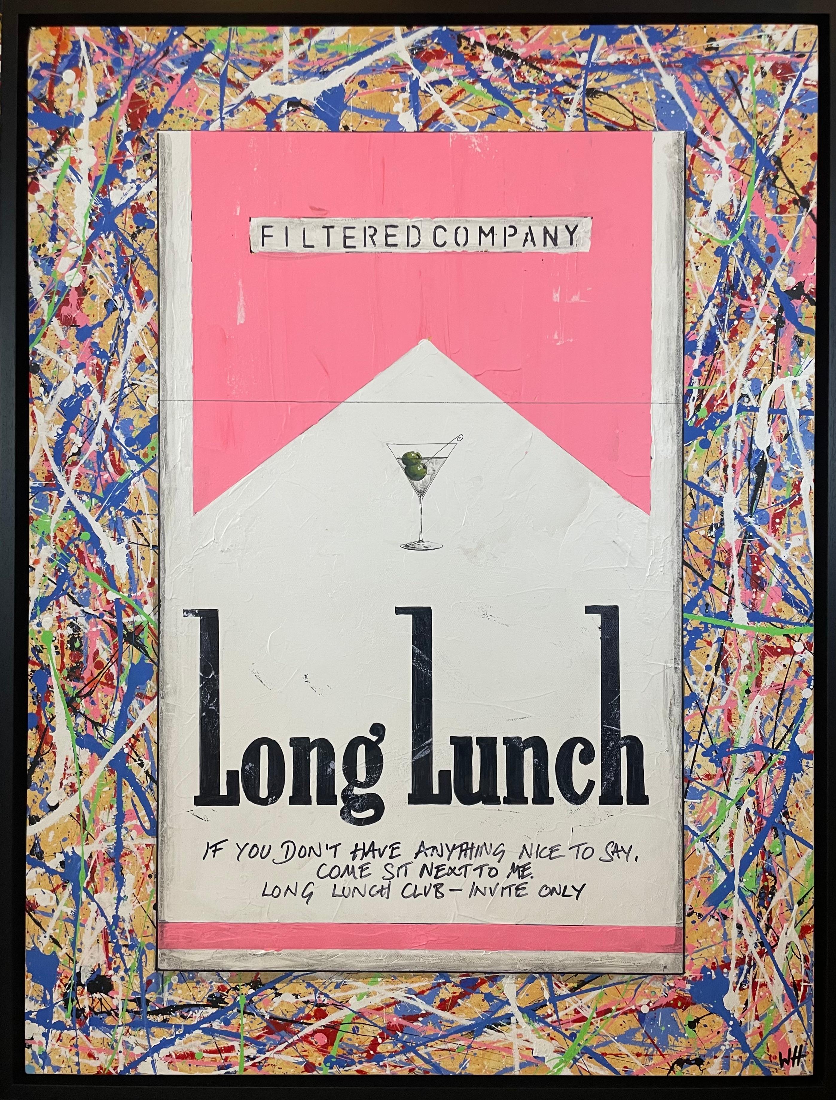 Long lunch, come sit next to me