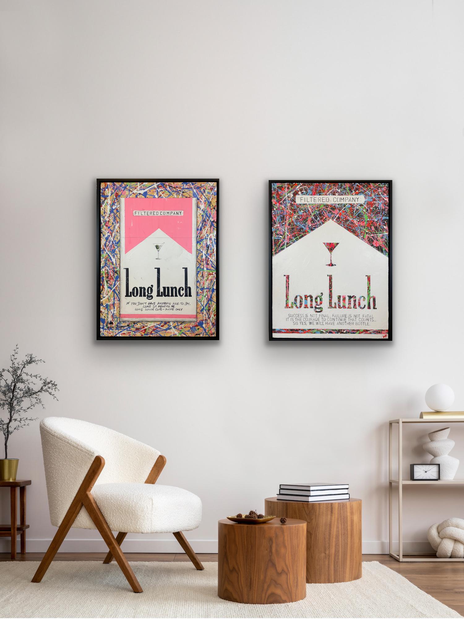 Long lunch, come sit next to me
Success is not final, diptych