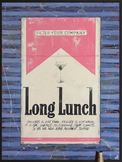 Another Bottle Long Lunch, contemporary, art print