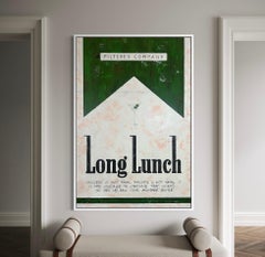 „Green Churchill“, zeitgenössischer Kunstdruck