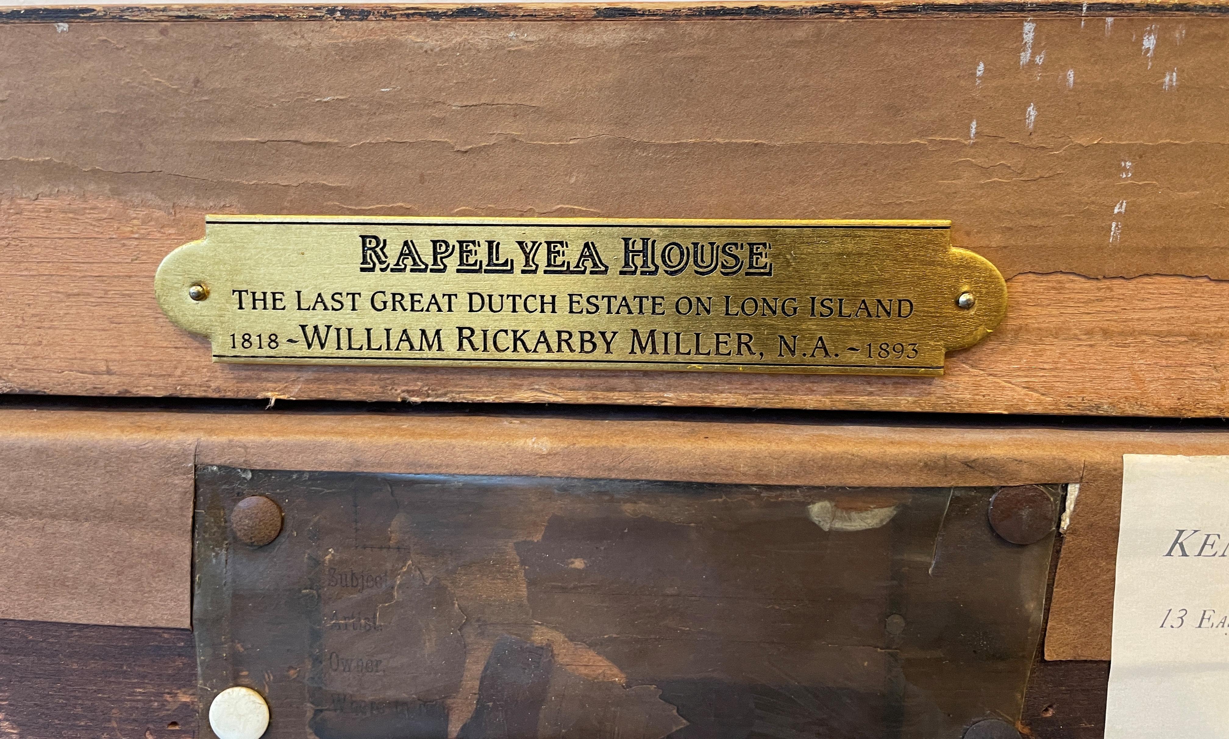 Rapelyea House, New York, William Rickarby Miller, Landschaft der Hudson River School im Angebot 2