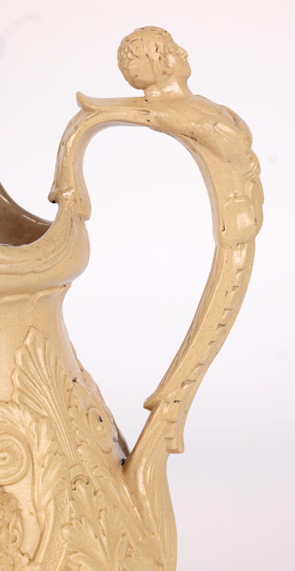 William Ridgway Antike Drabware Bacchus & Pan-Krug aus Drabware (Glasiert) im Angebot