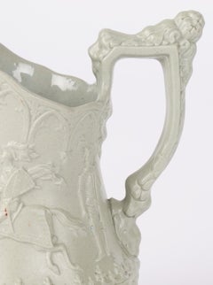 William Ridgway Brocca antica Drabware verde per cavalieri giostranti