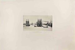 Durham - Acquaforte di William Ridley - Anni '60 del XIX secolo