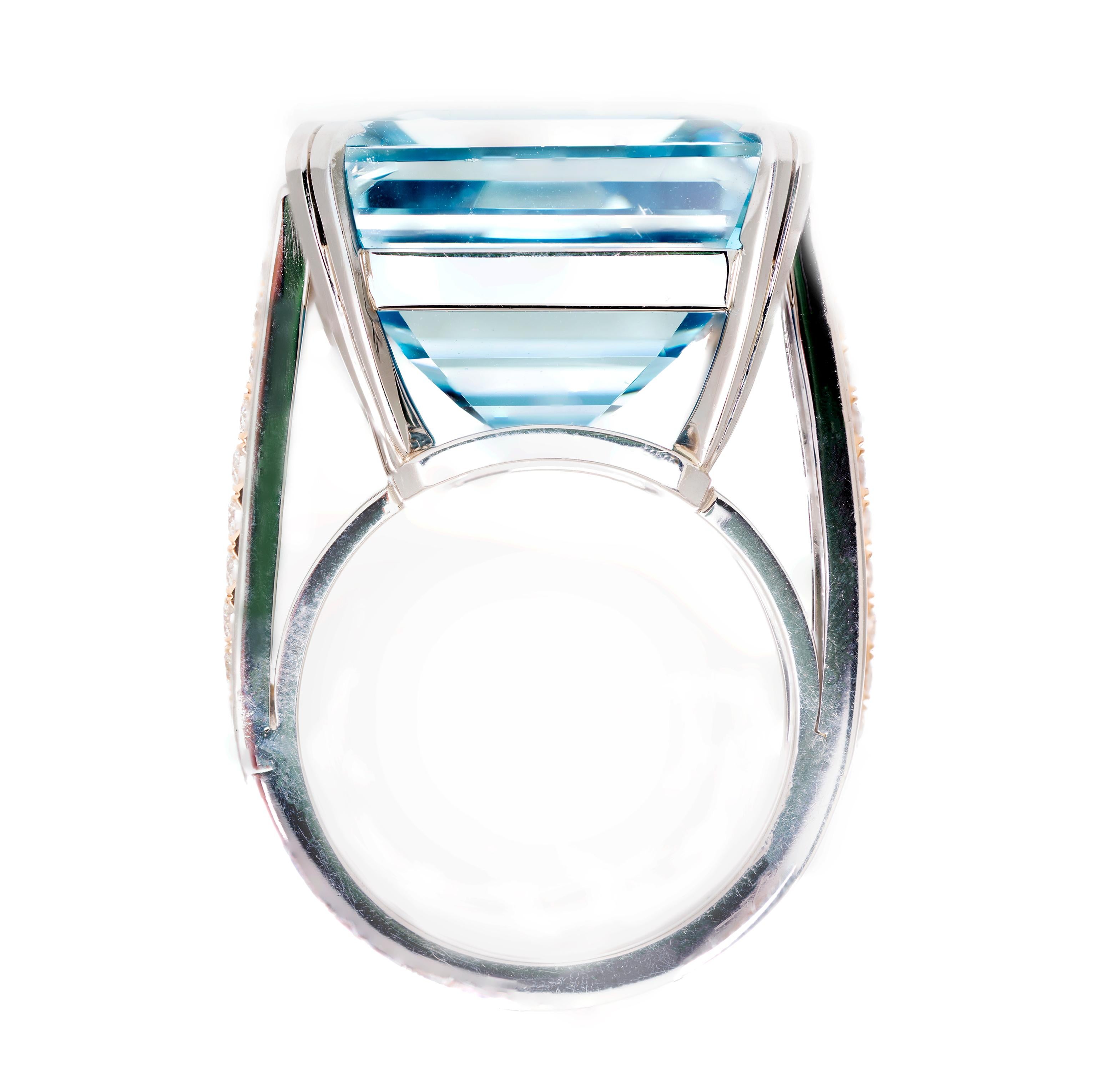 santa maria aquamarine ring