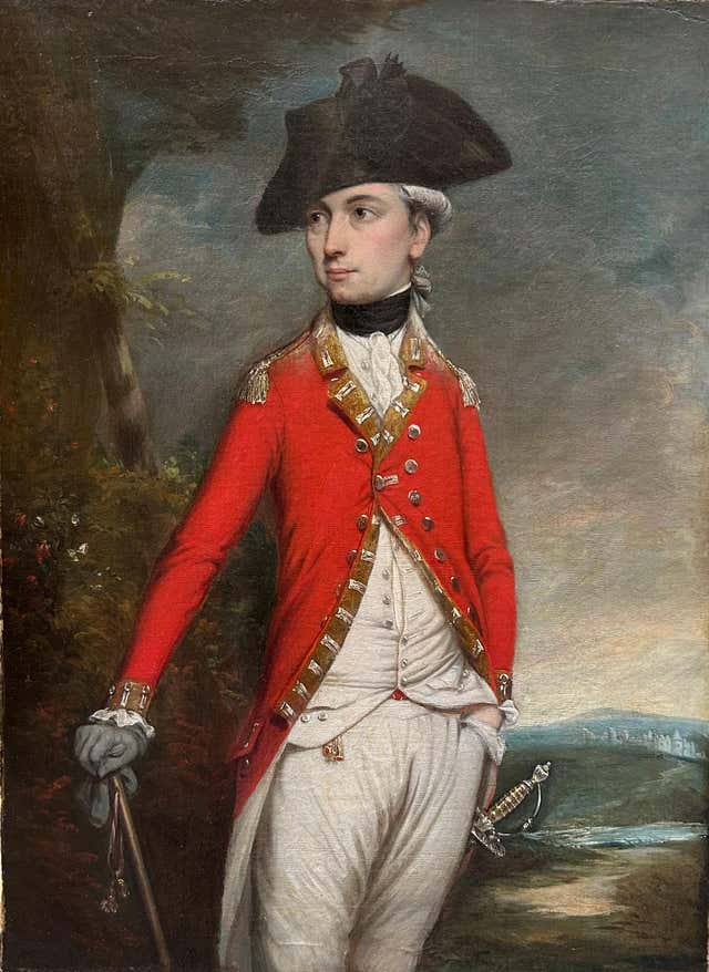 Portrait Of Colonel George Gun, Gunsborough Union, 18th Century Irish ...