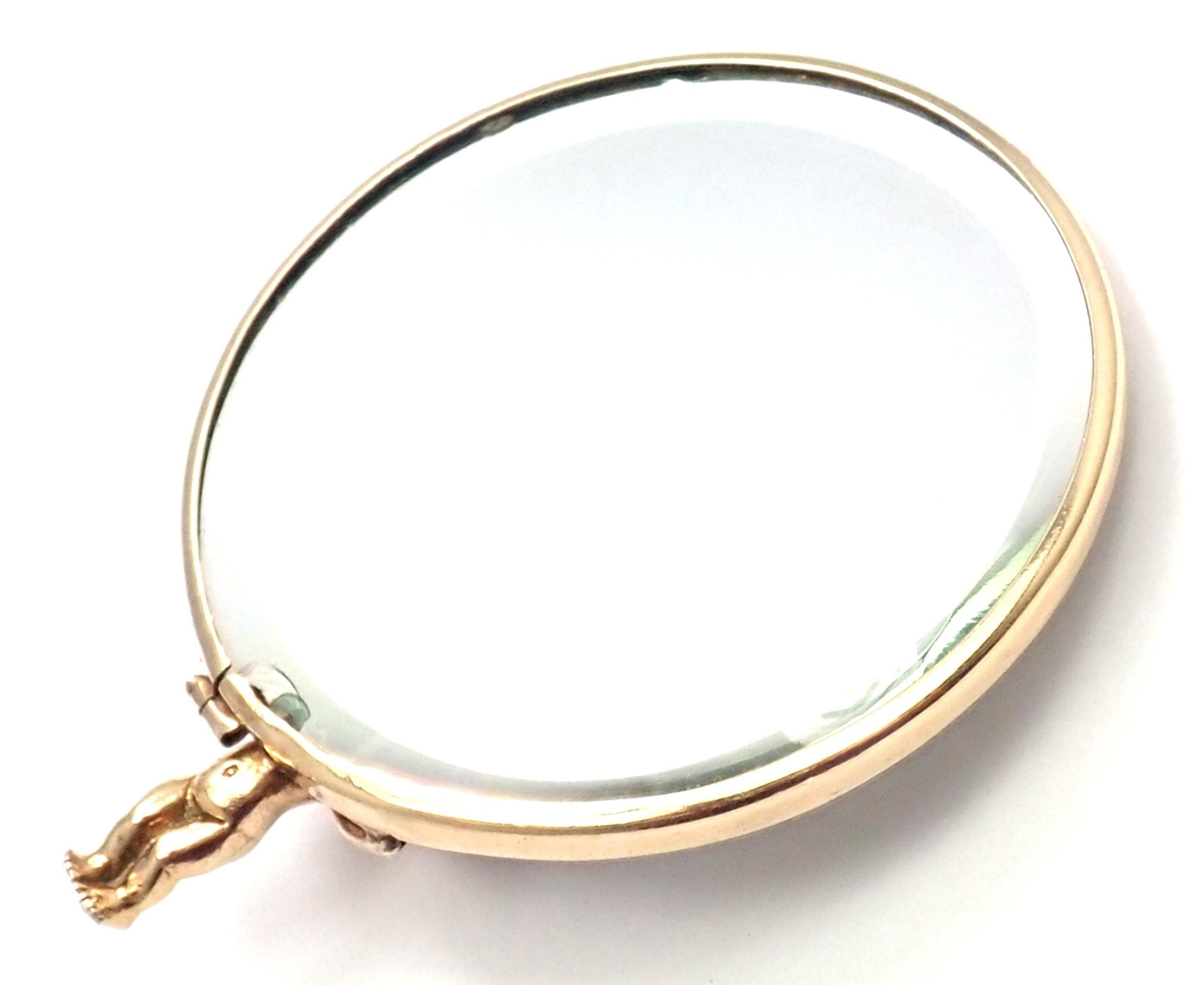 fancy hand held mirror