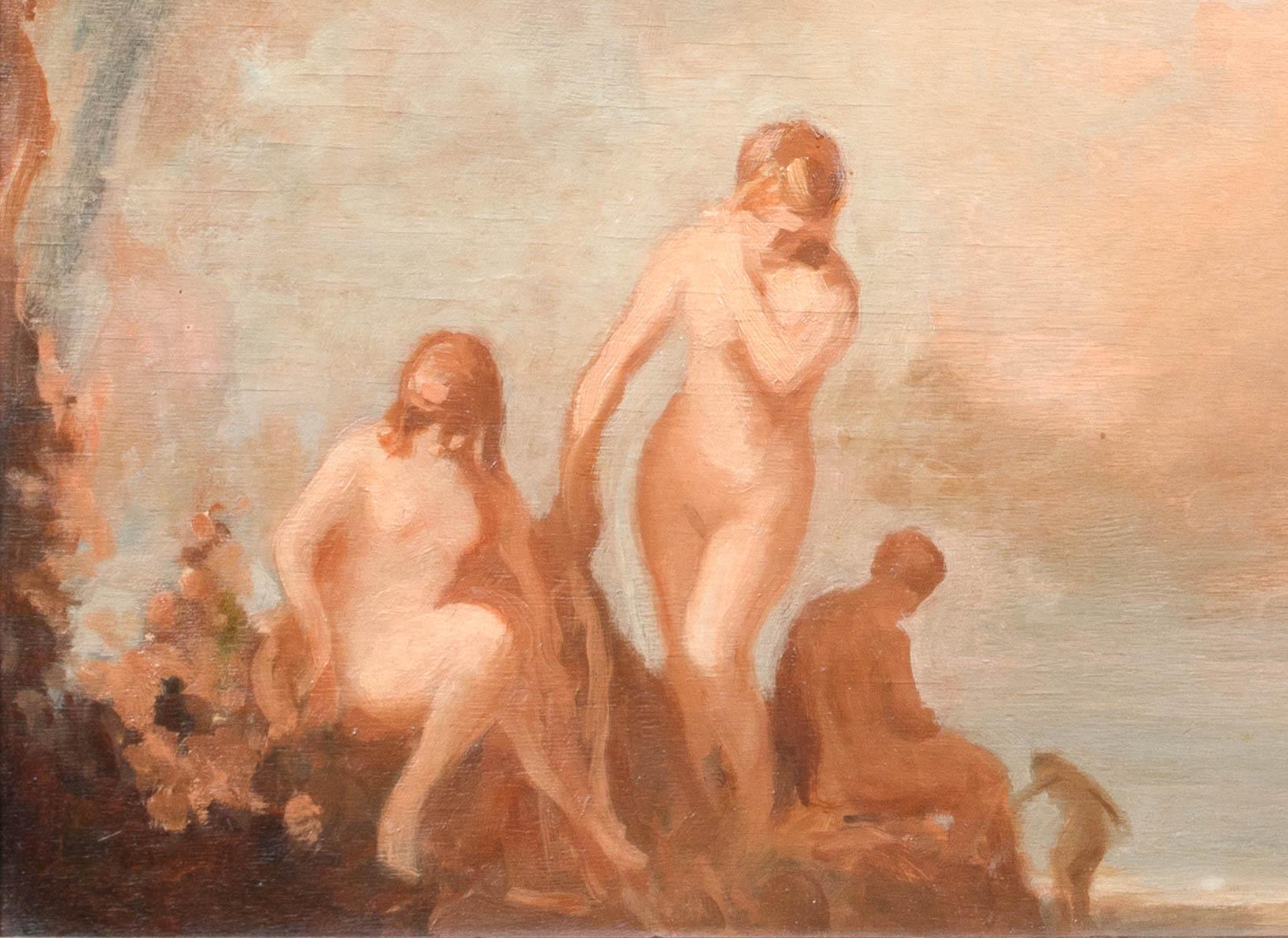 Sketch Of Nude Bathers, 1938  William Russell FLINT (1880-1969) For Sale 3