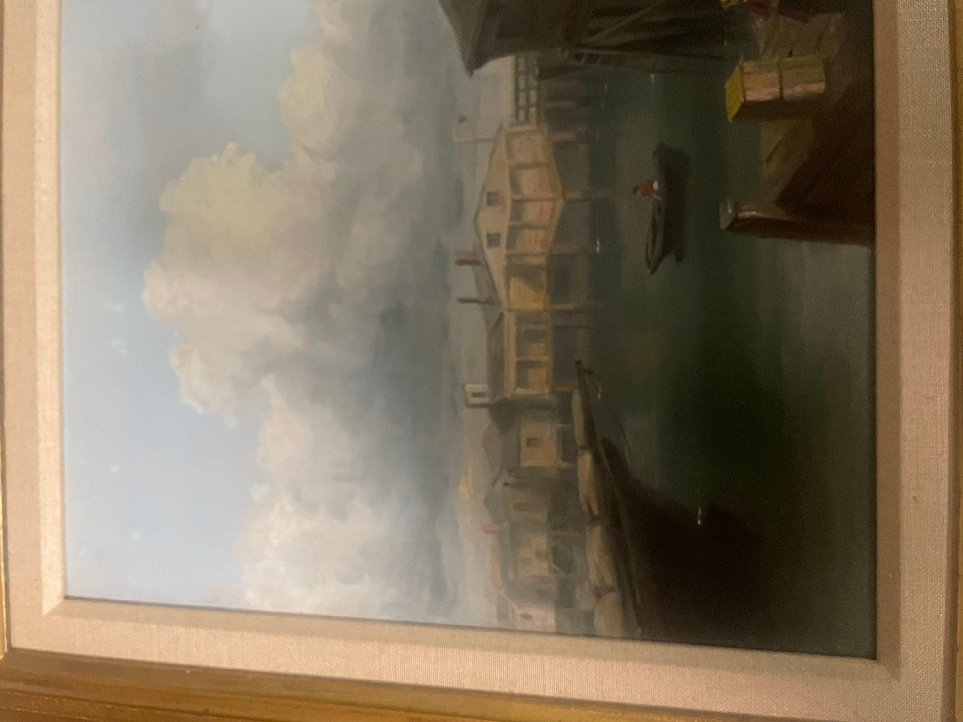 Poste de péage sur le pont de Back Bay, Boston, 1836 en vente 3