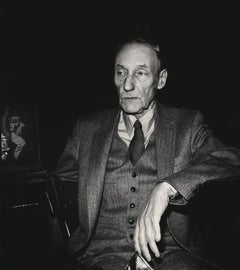 Rare vintage William S. Burroughs darkroom photograph ( William Burroughs 1982) 