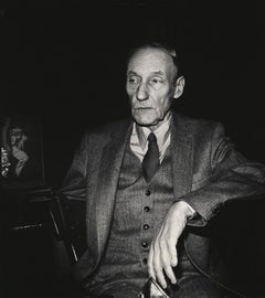 Rare William S. Burroughs darkroom photograph (William Burroughs photograph)