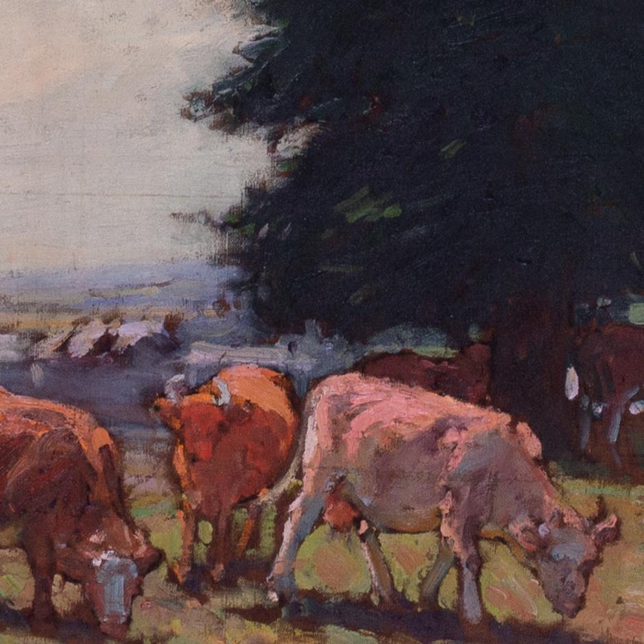 Peinture à l'huile de l'artiste américain William Samuel Horton 