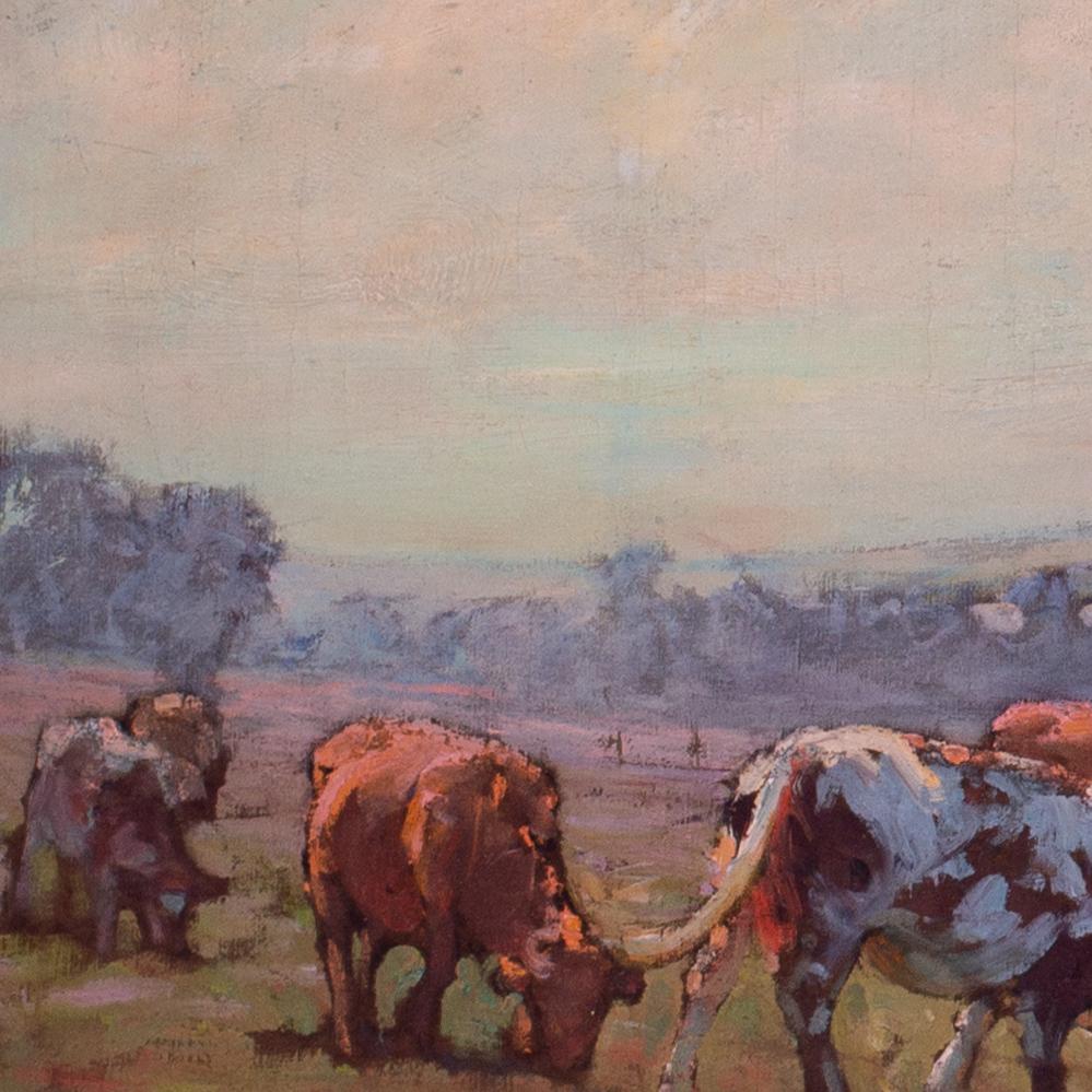 Peinture à l'huile de l'artiste américain William Samuel Horton 