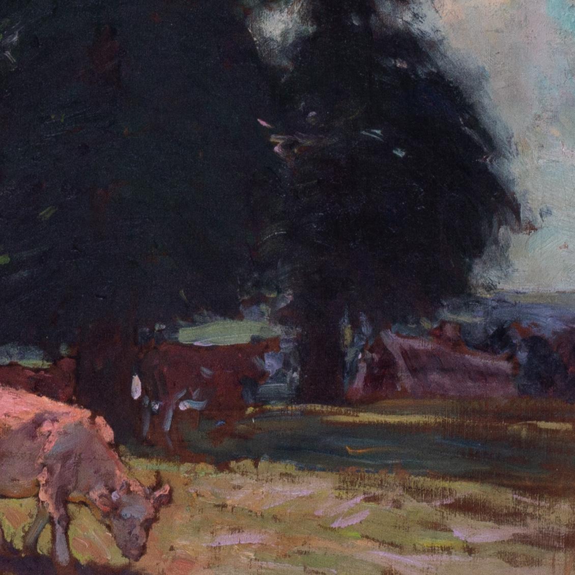 Peinture à l'huile de l'artiste américain William Samuel Horton 