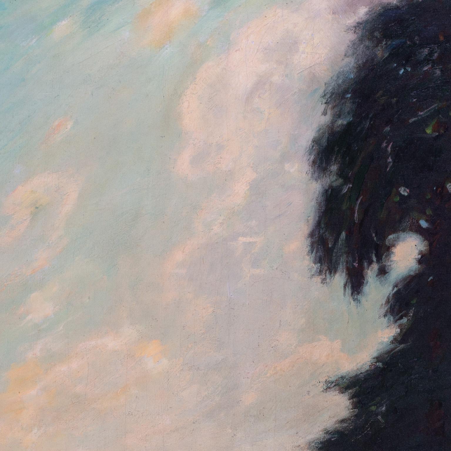 Peinture à l'huile de l'artiste américain William Samuel Horton 