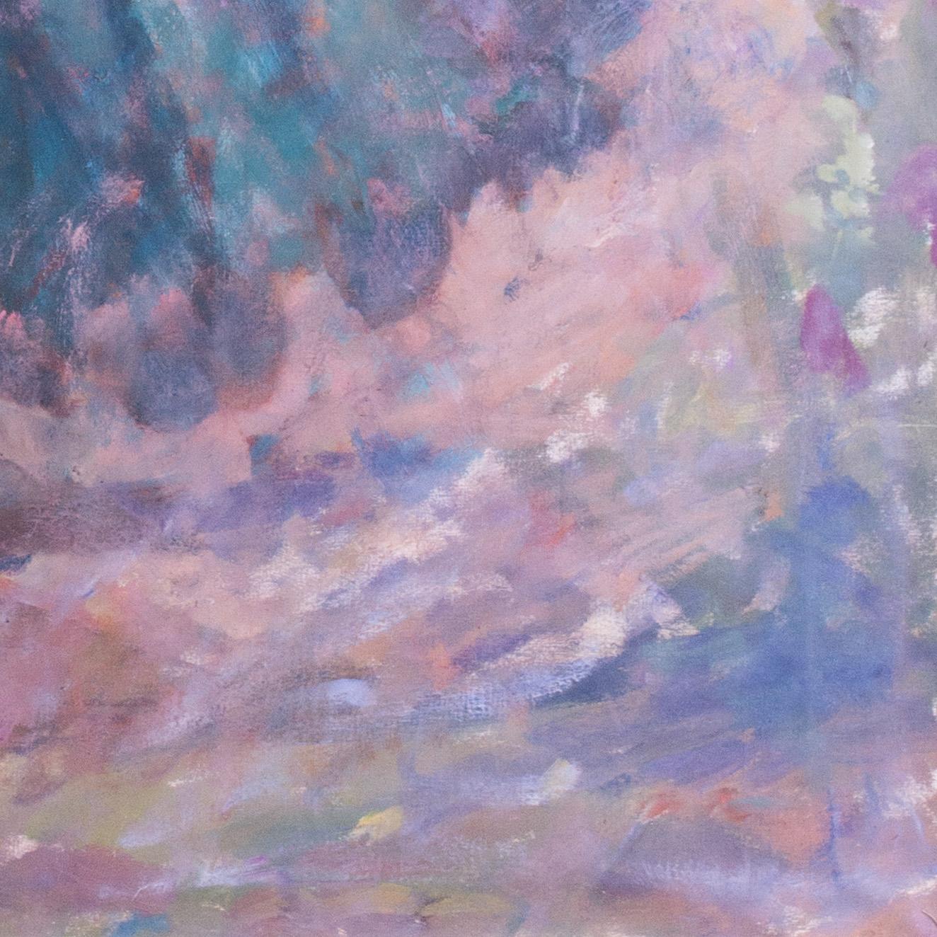 Grande olio di ragazza sulle dune dell'impressionista americano William Samuel Horton in vendita 5