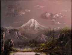 Mt. Hood in Spring circa 1900 after and in the style of William Samuel Parrott