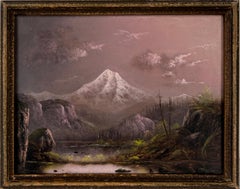 Mt. Hood in Spring circa 1900 after and in the style of William Samuel Parrott