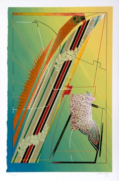Hawaiian Flowers, serigrafia di William Schwedler