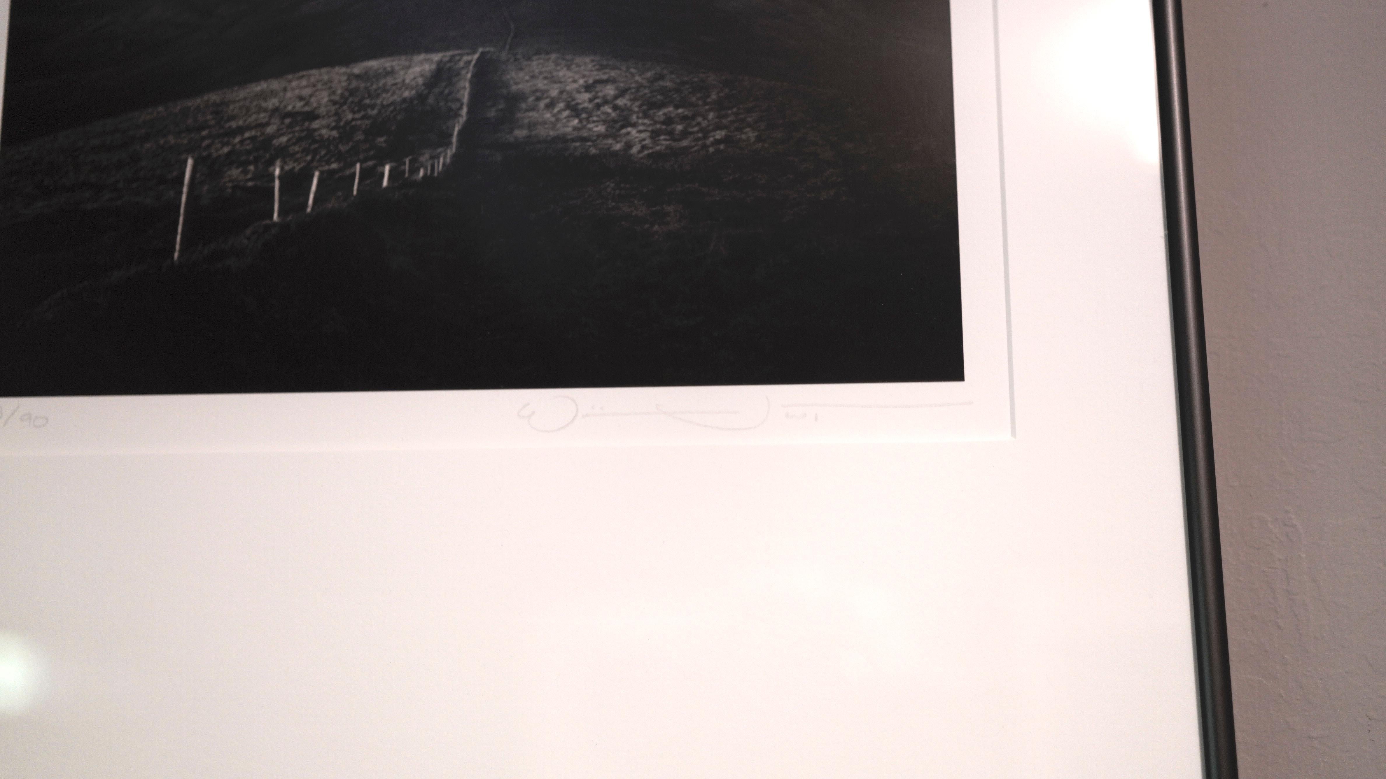 Mary's Field, Duchalla Ireland - Black Black and White Photograph by William Scott