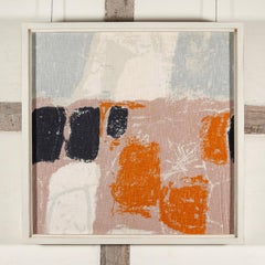 Skara Brae - William Scott 20th Century Abstract Screenprint on Cotton