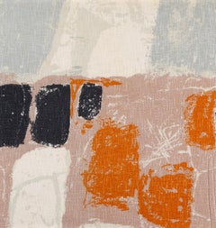 Skara Brae - William Scott 20th Century Abstract Screenprint on Cotton