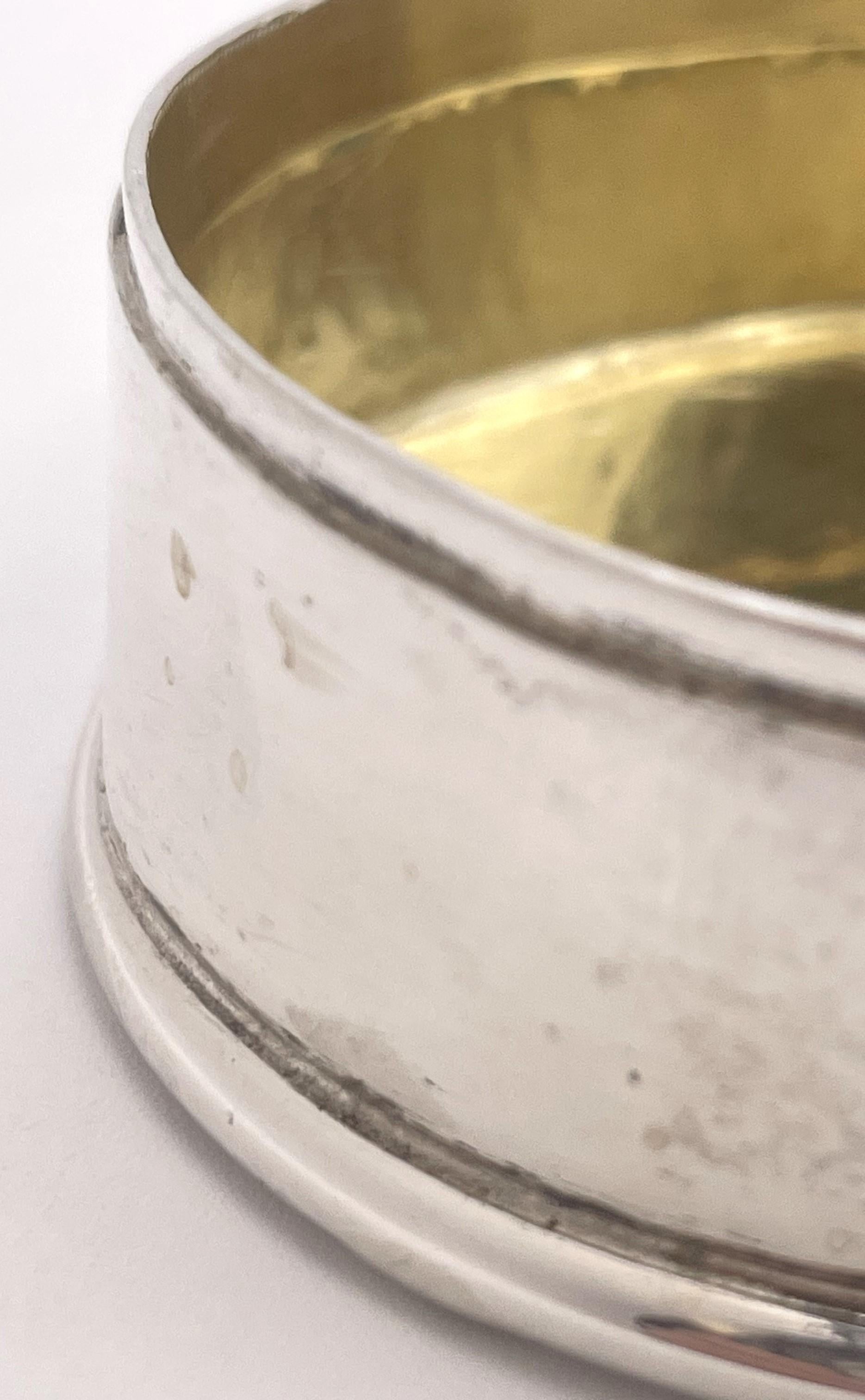 American William Seitz Sterling Silver Box with Rope Motif in Arts & Crafts Style For Sale