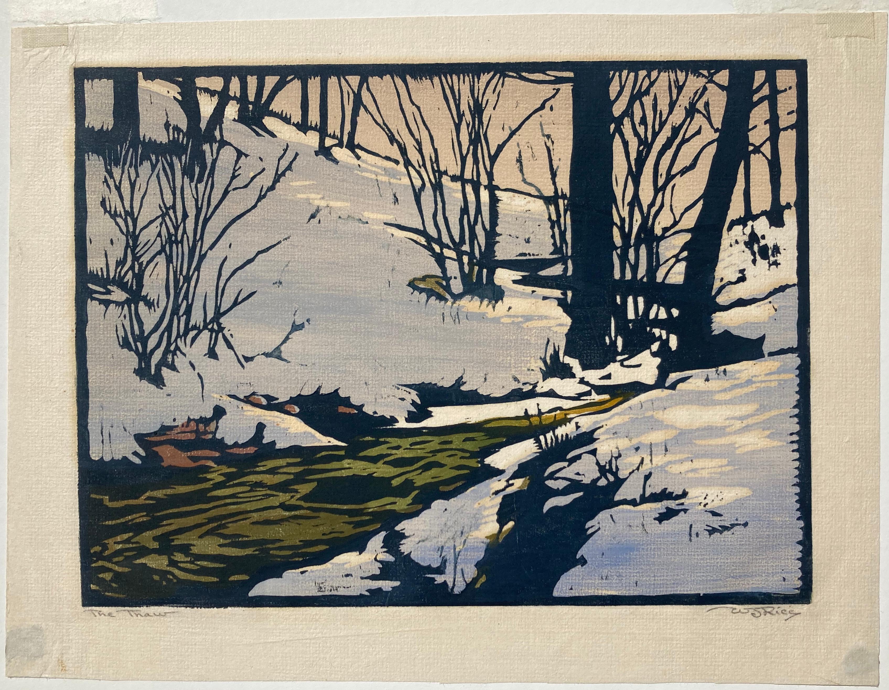 EL THAW - Print de William Seltzer Rice