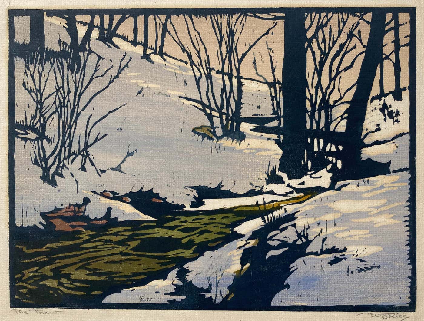 William Seltzer Rice - THE THAW For Sale at 1stDibs | william seltzer ...