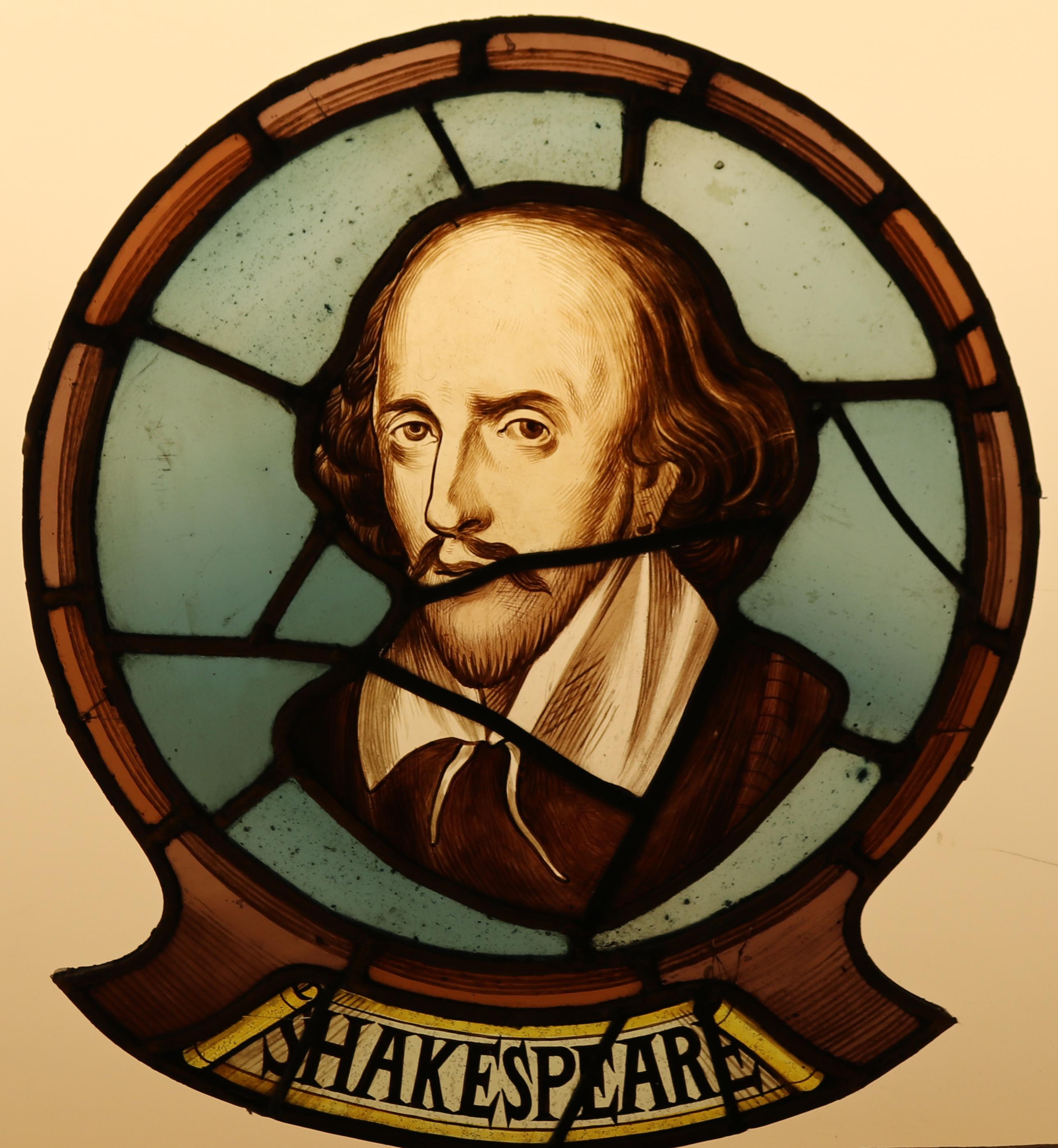 William Shakespear, Antique Stained Glass Window In Fair Condition In Wormelow, Herefordshire