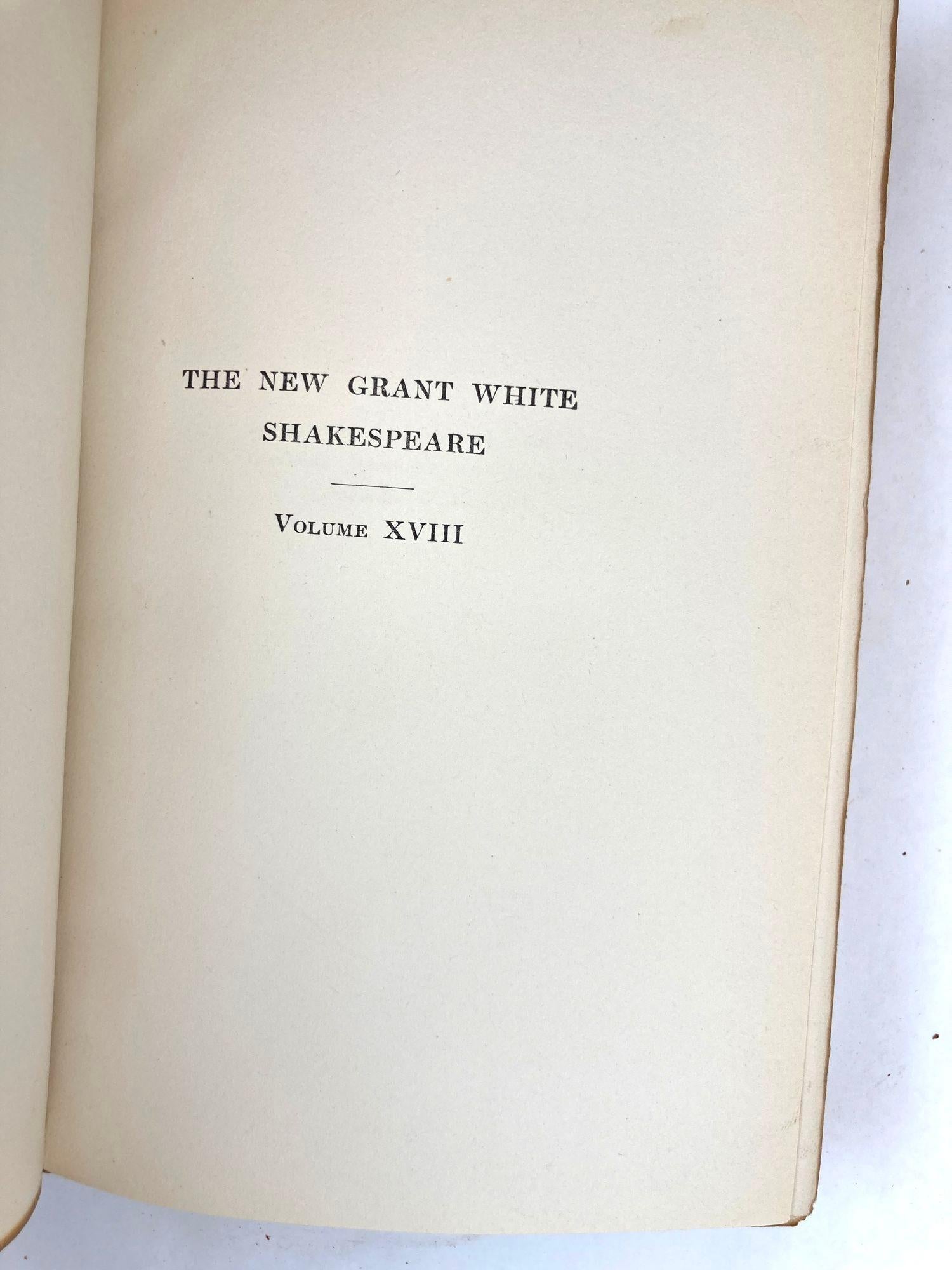 William Shakespeare 15 Volumes Limited Edition Number 77 For Sale 2