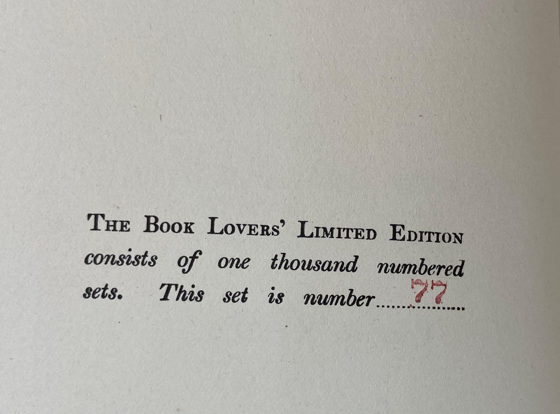 William Shakespeare 15 Volumes Limited Edition Number 77 In Good Condition For Sale In North Hollywood, CA