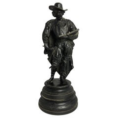 Vintage William Shakespeare Bronze sculpture