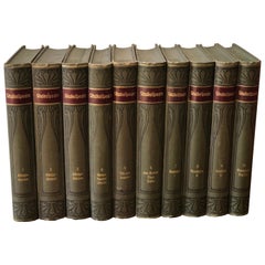 William Shakespeare Dramatic Works, Complete 10 Volumes, Leipzig and Vienna