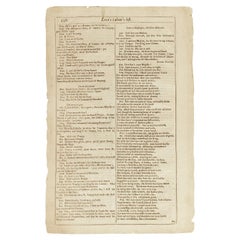 William Shakespeare 'Love's Labour's Lost' Fourth Folio 1685, Page 127-128