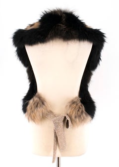 William Sharp fox fur shawl