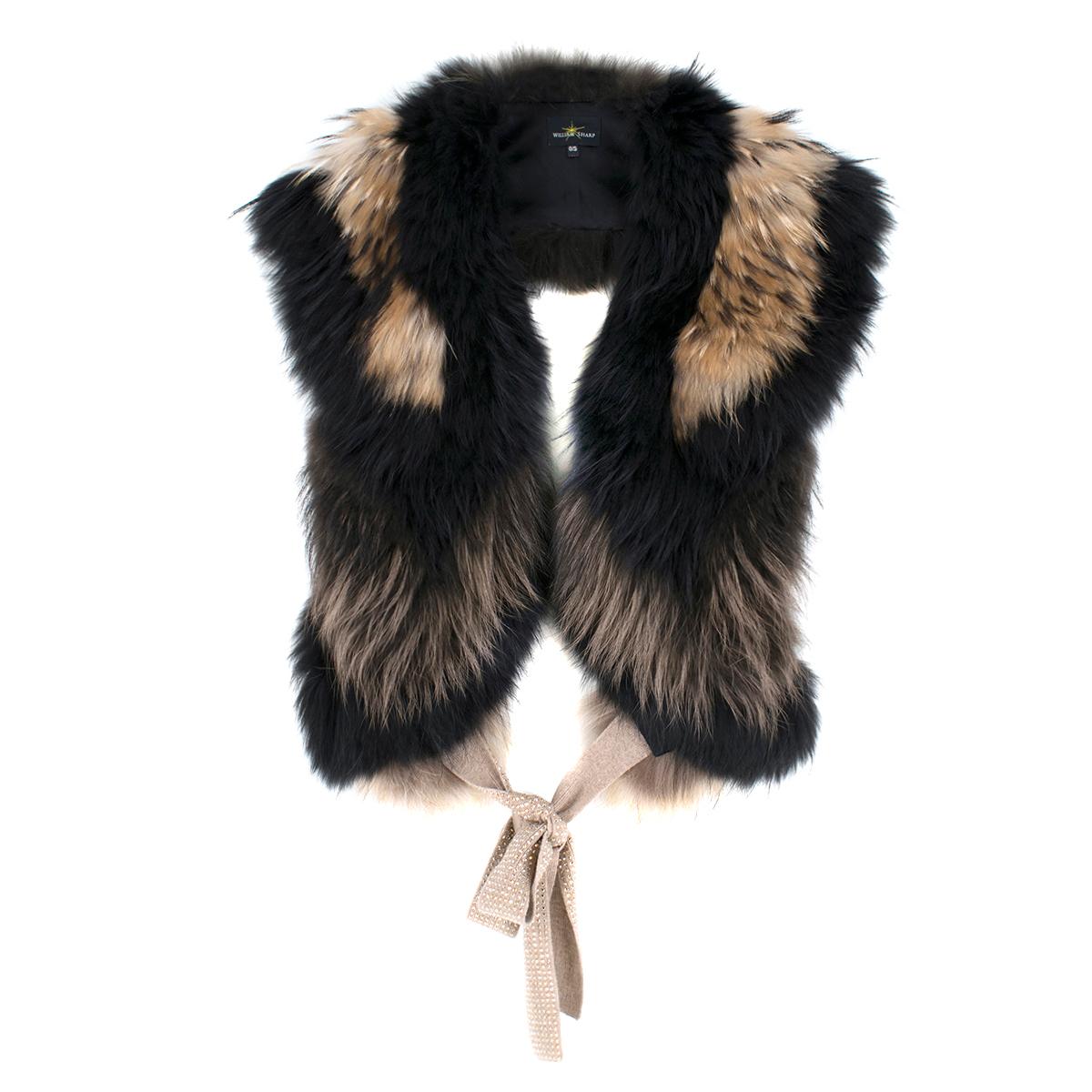 William Sharp fox fur shawl  In Good Condition In London, GB